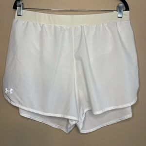 Under Armour Women's White Shorts Size 3XL